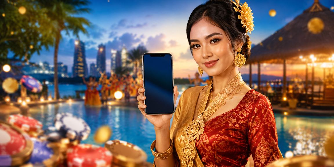 Gambaran pengguna mengakses platform bumi4 melalui ponsel di acara festival